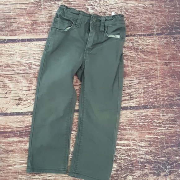 NWT Old Navy Skinny Pull-On Jeggings Soft Twill Pants Toddler Girls 3T 4T 5T